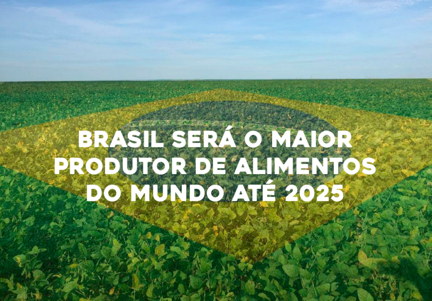 Brasil será o maior produtor de alimentos do mundo até 2025’